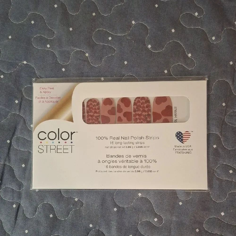 Color Street Thief of Hearts Nail Strips